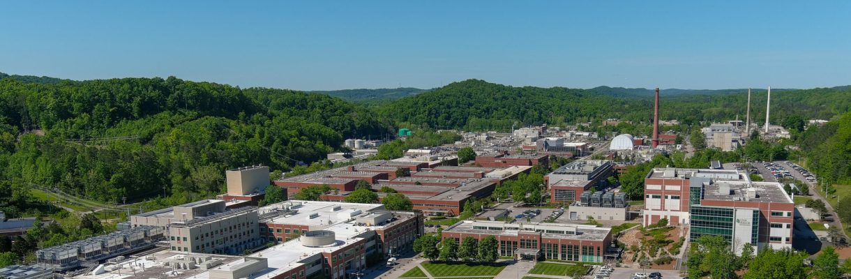 Drone Mission - Aerial of ORNL east campus. May 4, 2023.
Drone Mission - Aerial of ORNL East Campus facing west. May 4, 2023.